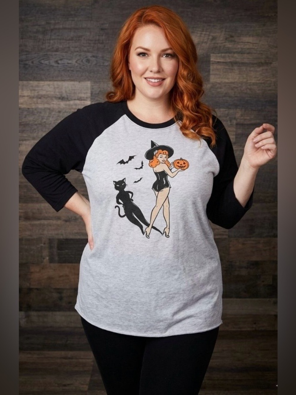 BRAND NEW Halloween pin-up T~shirt